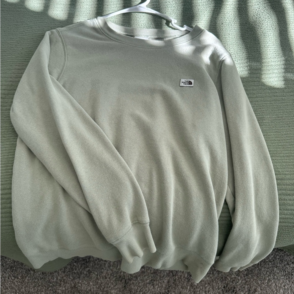 The North Face Women’s  Light Green Crewneck Sweater